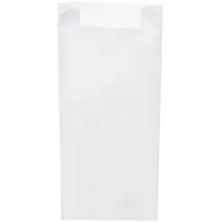 Papierfaltenbeutel weiß 20+7 x 45 cm `5kg`