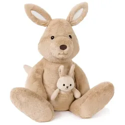OB Designs Riesiges Känguru-Stofftier für Kinder