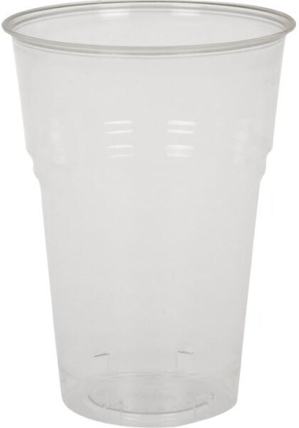 No-Name Plastikglas, Pla, Klar, 40 Cl