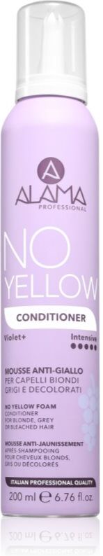 Alama Professional No Yellow après-shampoing pour cheveux blonds et méchés 200 ml