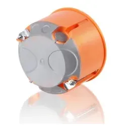 Legrand A01026 Hohlwand-Gerätedose, Tiefe 47 mm, orange, Garantiert winddicht