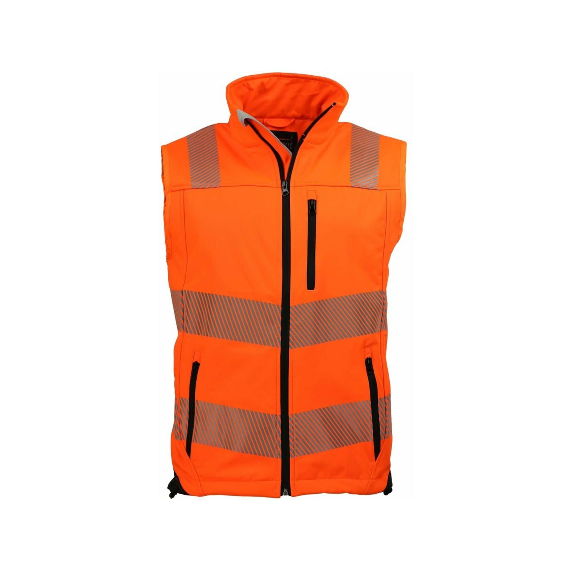 Warnweste, Gr. 3XL orange/schwarz Gr. 3XL ; Asatex (PTW-SW/Gr.3XL/orange)