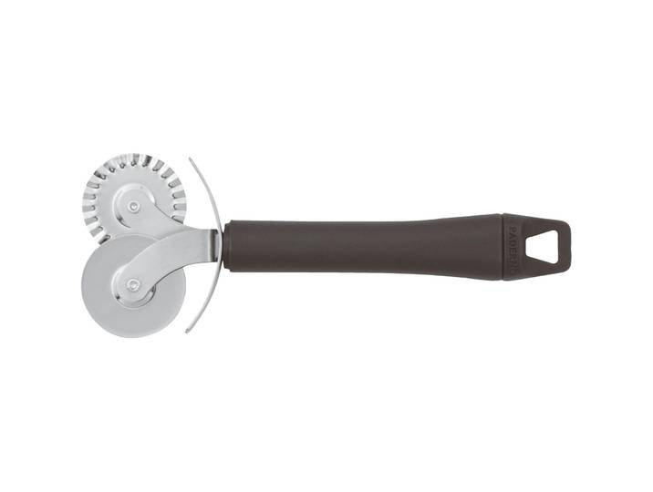 Teigrad Paderno Silber Edelstahl - Farbe: schwarz/silber - Teigrad