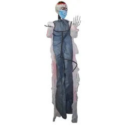 Halloween - Horrorfigur mit Leuchtfunktion - Horror-Chefarzt Dr. Ripper (190cm)