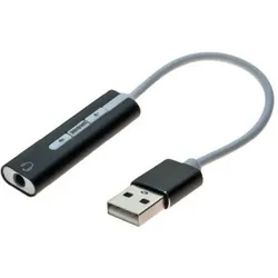 Exertis Connect USB Typ A Audio Adapter Fügen Sie Ihrem Computer eine USB-Soundkarte hinzu! (USB), Soundkarte