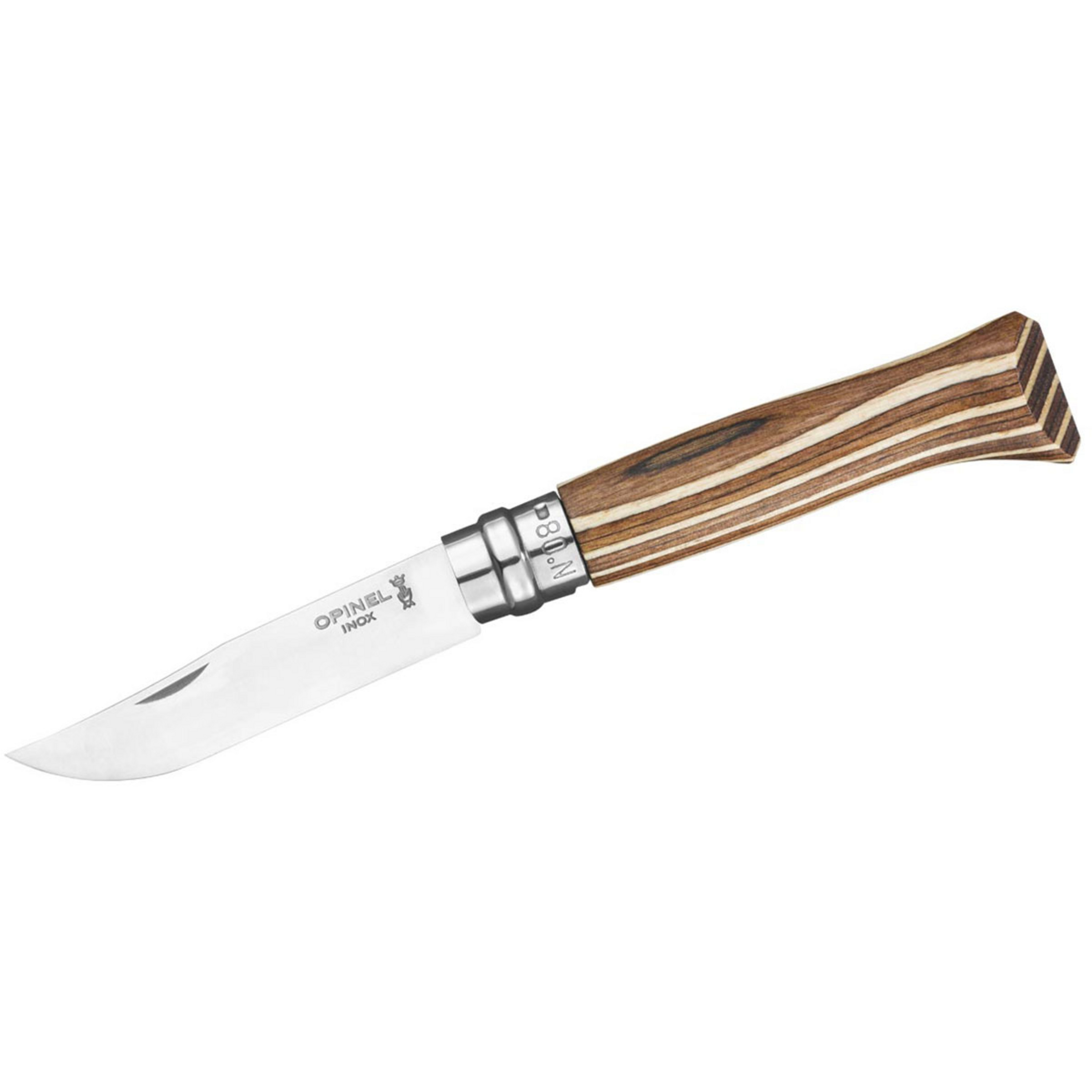 Opinel No 08 messer Taschenmesser weiss