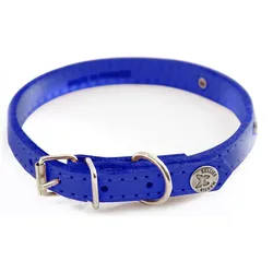 Martin Sellier Hundehalsband mit Steppnähten und Platte (Hund, Allgemein), Halsband + Leine