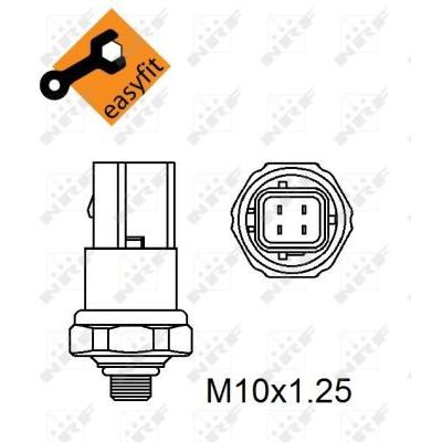 NRF Druckschalter, Klimaanlage EASY FIT 38952 für RENAULT TRUCKS