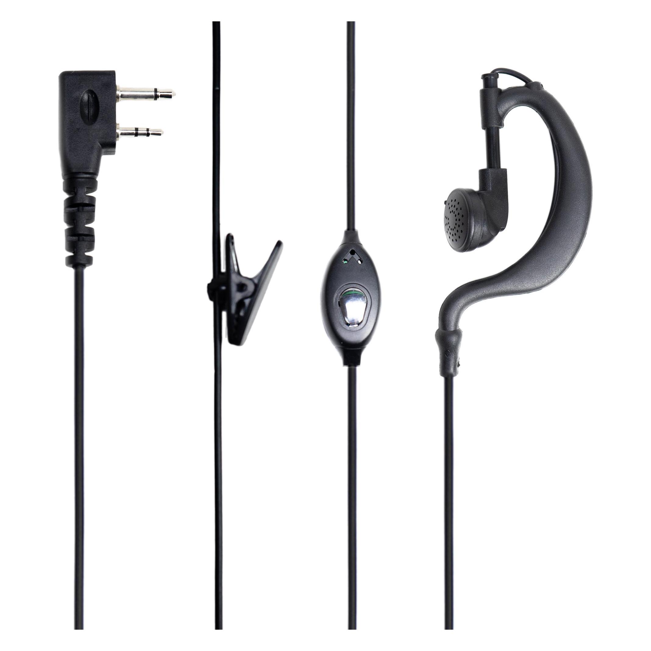 PNI Kopfhörer mit Mikrofon HF32 mit 2 Pins Typ PNI-M für CB-Funkgeräte (43698539)