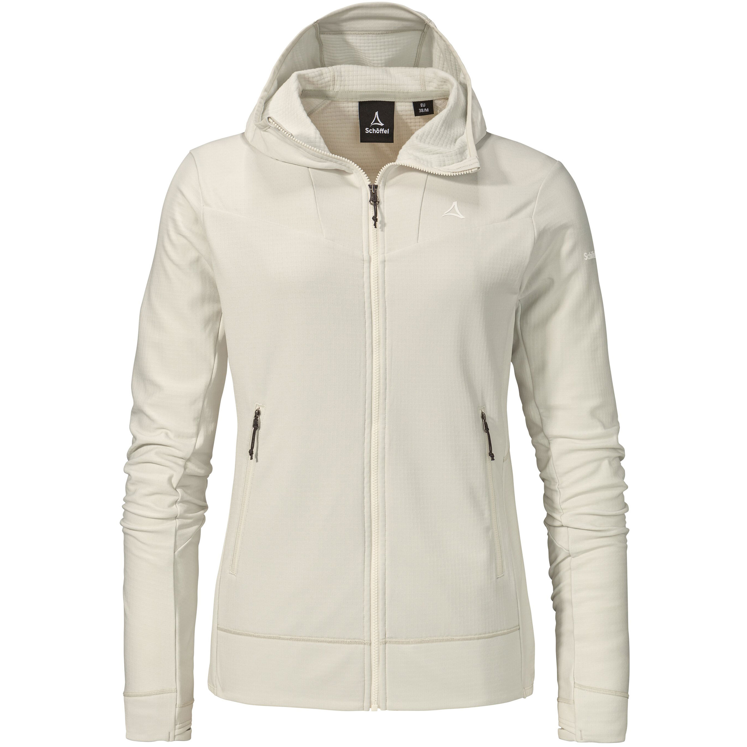 Schöffel Style Blaueis Damen Fleecejacke grau Größe M Camping