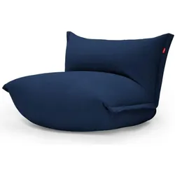Pouf The BonBaron Slim Cord, Marineblau