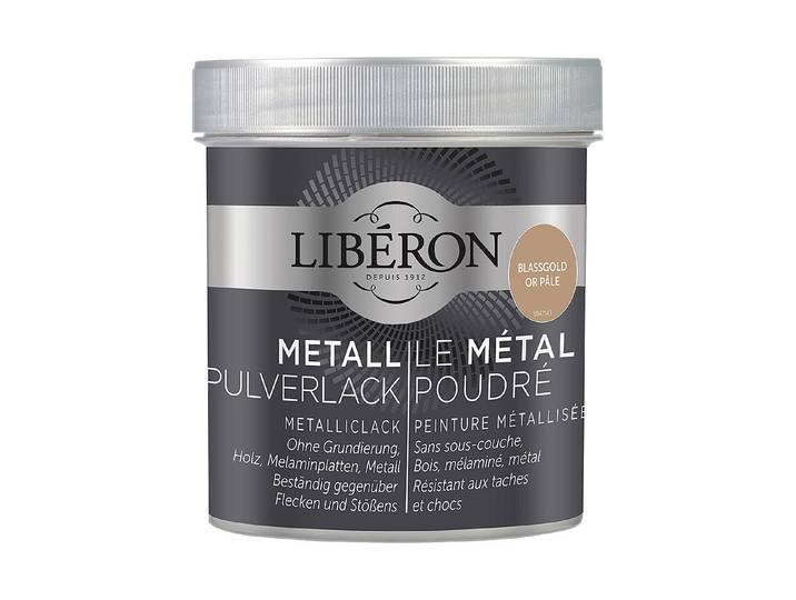 Liberon Metall-Effekt Pulver Blassgold 500 ml