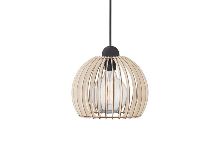 Nordlux Pendelleuchte Chino, Braun, Holz, 25 cm, Lampen & Leuchten, Innenbeleuchtung, Hängeleuchten, Pendelleuchten