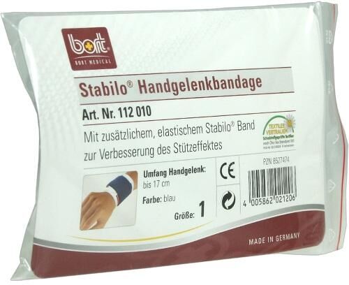 Bort Stabilo Handgelenkbandage Größe 1 blau