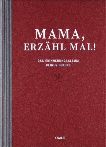 Vliet, Elma van - Mama, erzähl mal: Das Erinnerungsalbum deines Lebens - Preis vom 12.10.2026 11:37:12 h