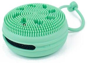 ModernMart Radiance Silicone Facial Cleansing Brush For Deep Exfoliation & Blackhead Removal green