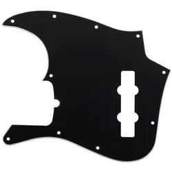 Fender Pickguard American Standard Jazz Bass 3-Ply Black - Pickguard
