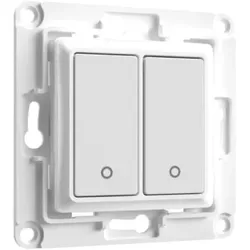 Shelly Wall Switch 2 Wandtaster 2-fach weiß