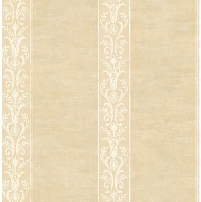 Seabrook Designs Christel Stripe Unpasted Wallpaper