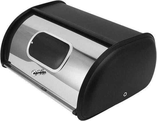 Multifunctionele Brooddoos - Ruimtebesparende Roestvrijstalen Opberghouder voor Brood en Voedsel