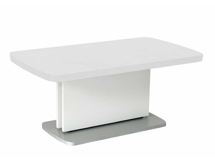 Couchtisch JM-04-04 ausziehbar 110 x 63 x 53-72 cm Weiß