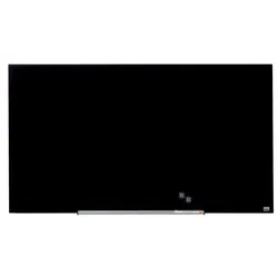 Nobo Whiteboard Glas 57"71x126cm schwarz, magnetisch aus gehärtem