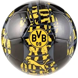 PUMA Unisex Fan-B?lle BVB Prematch Ball, Größe 5 in Schwarz Schwarz