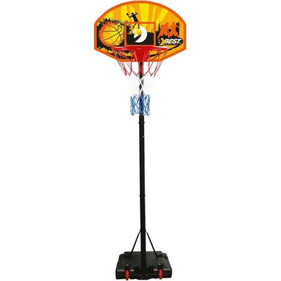 Basketballständer BEST SPORTING "Basketballständer höhenverstellbar von 205 - 265 cm", bunt (schwarz, orange), BallsportkörbeB:90cm H:265cm, Kunststoff, Stahl, B:90cm H:265cm