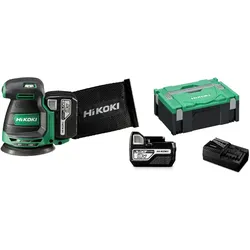 Hikoki 18V Akku Exzenterschleifer 125mm SV1813DAWPZ 2x 5.0Ah Akku