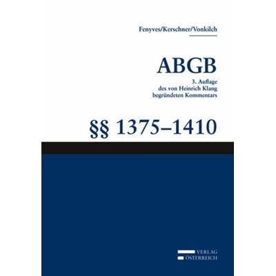Kommentar zum ABGB - Klang-Kommentar / Klang-Kommentar, Gebundene Ausgabe von , Verlag Österreich, 978-3-7046-5567-7