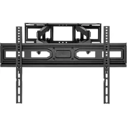 Manhattan Full-Motion TV Wall Mount (Wand, 40 kg, 37" - 80"), TV Wandhalterung, Schwarz
