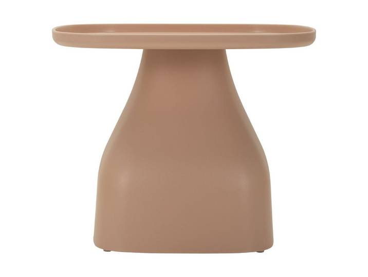 Natur24 Couchtisch Tavolinetto Couchtisch 48 x 48 x 38 cm Plastik Rosa