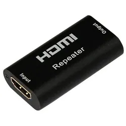 Techly IDATA-HDMI2-RIP4KT Audio-/Video-Leistungsverstärker AV-Repeater Schwarz