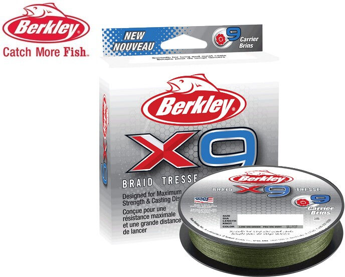 Berkley X9 Braid Low-Vis Green