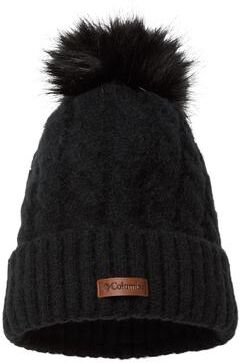 Columbia 213752 Winter Blur II Beanie Hat in Black   acrylic/nylon/polyester/elastane