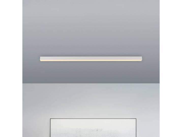PURE LED Deckenleuchte Lines, dimmbar, weiß / opal, für Wohn- / Esszimmer, Aluminium, Modern