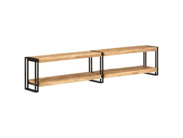 Makastle TV-Schrank Massivholz Mango 200x30x40 cm Braun