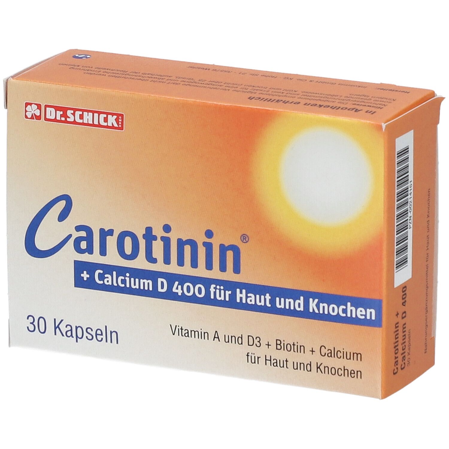 CAROTININ+Calcium D 400 Kapseln 30 St