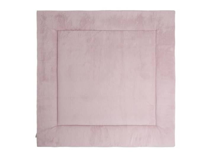 Baby's Only - Laufgittereinlage Sense - Krabbeldecke für Baby - Quadratischer Laufgittereinlage - Baby Spieldecke aus Baumwolle - 100x100 cm - Alt Rosa