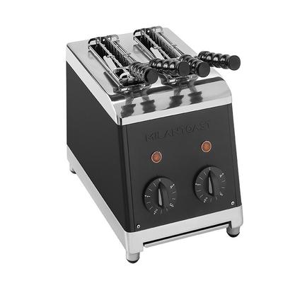 MilanToast - Toaster 2 Zangen SCHWARZ 220-240 V 50/60 Hz 1,37 kW