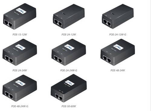 Ubiquiti Networks POE-24-12W-G PoE Injektor 1 GBit/s