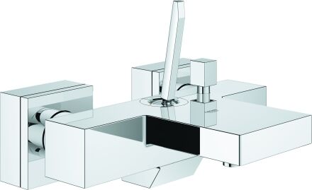 Grohe Eurocube Joy mitigeur de bain 23666000 chromé , montage mural, sécurité intrinsèque