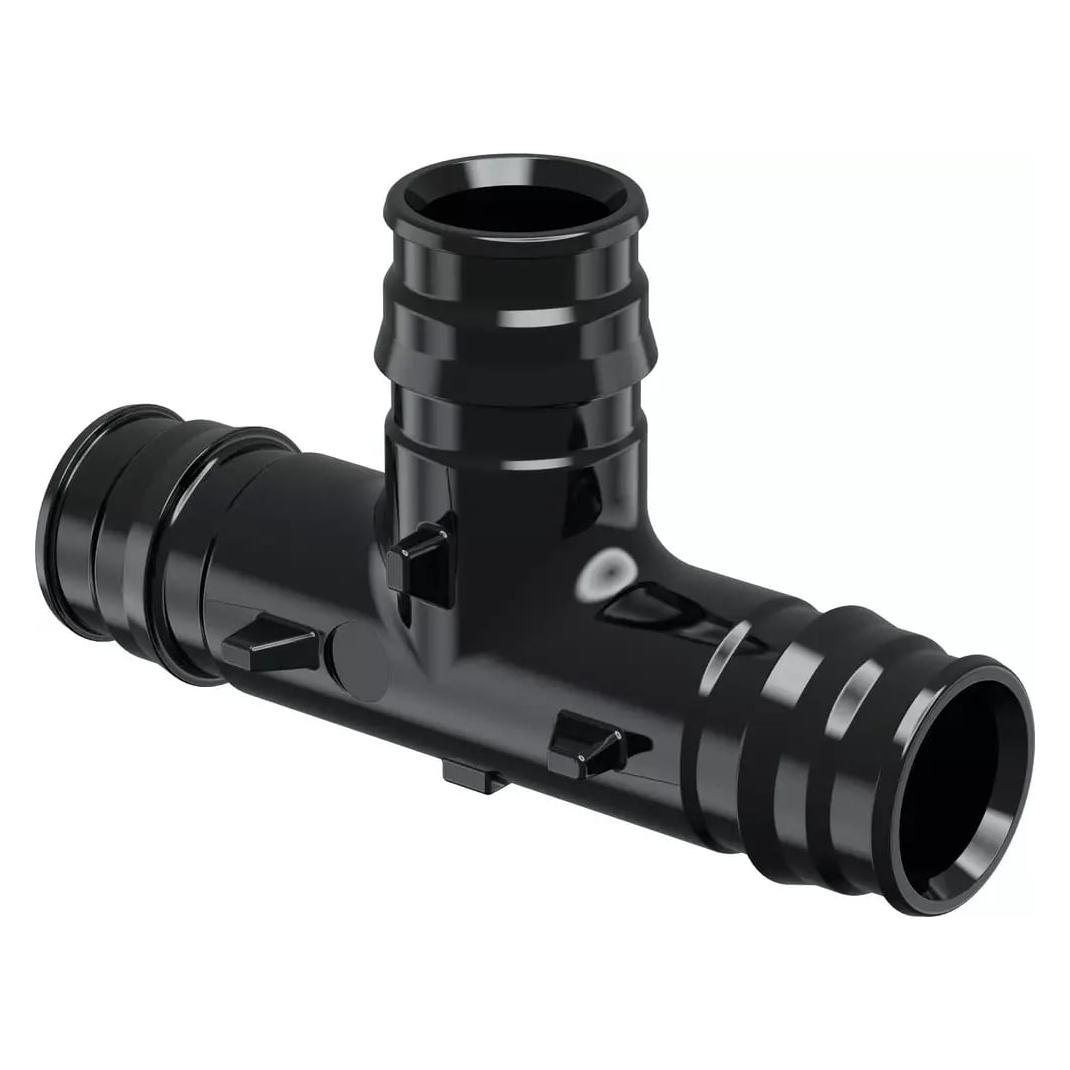 Uponor Q&E tee PPSU 20-20-20 - Husk ringe, 3 x vvs nr. 045338220 (1008685)