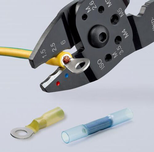 Pince à sertir multifonction capacité 0,5 - 6 mm² KNIPEX 97 21 215