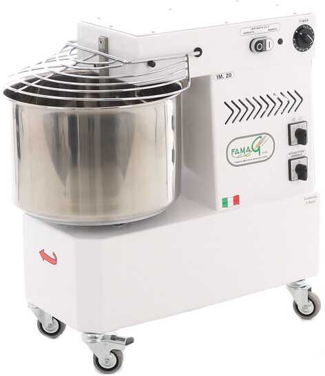 Spiralkneter Famag IM20 - 400V - 2 Geschwindigkeiten - 18 KG