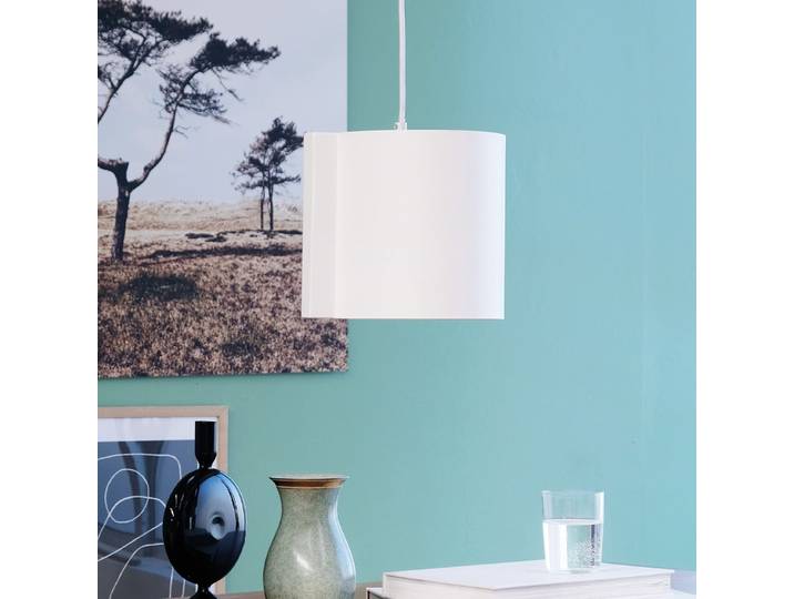 Wum Pendelleuchte Large Warm White - Dyberg Larsen - Wohnzimmer - Design - Metall - Mit Schirm