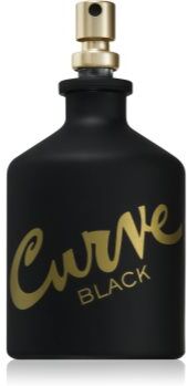 Liz Claiborne Curve Black água de colónia para homens 125 ml. Curve Black