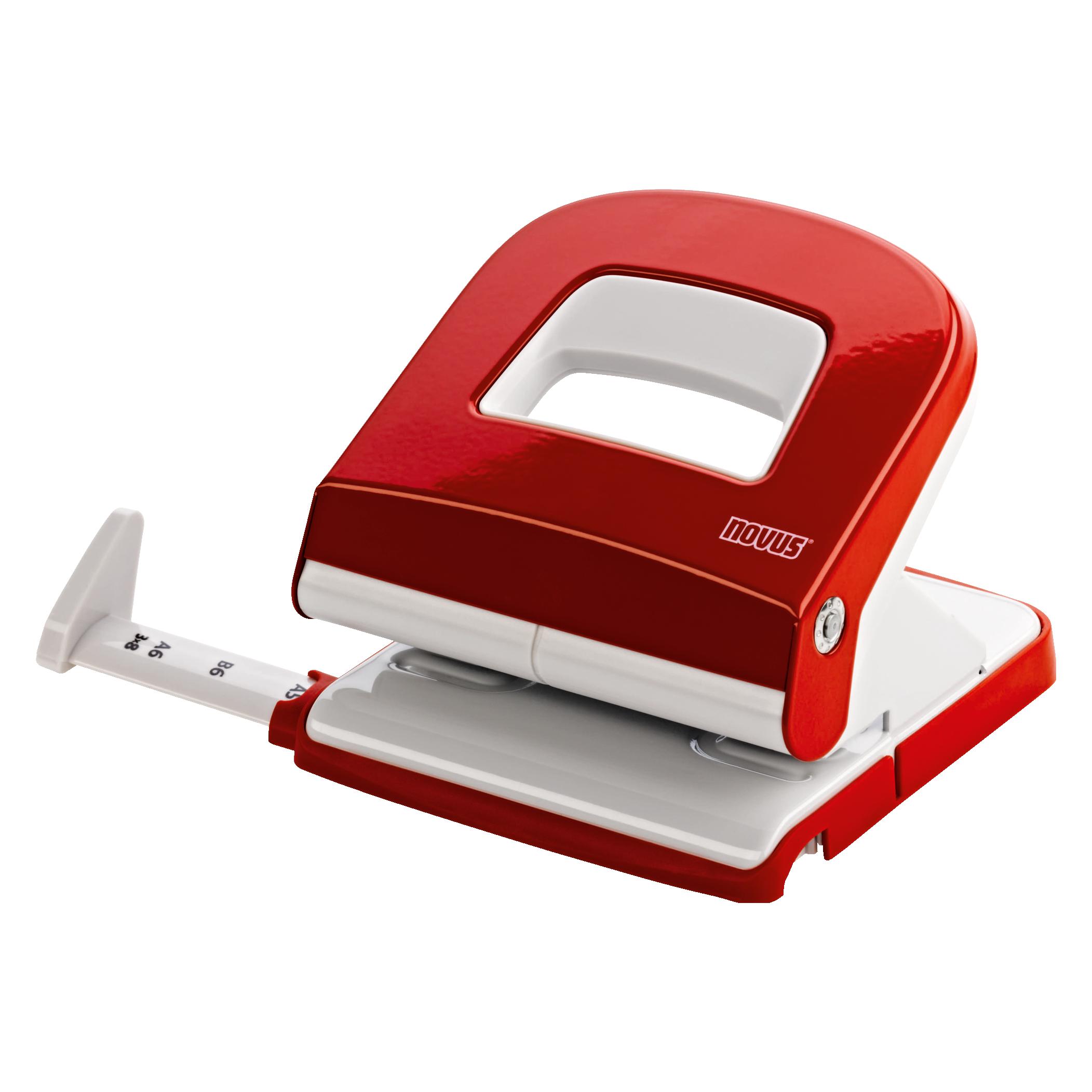 Novus Locher E225 rot/grau (025-0577)