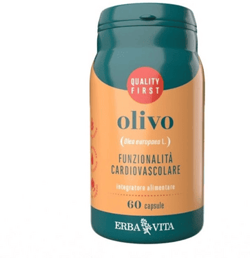 Erba Vita Olivo Integratore Funzionalità Cardiovascolare 60 Capsule