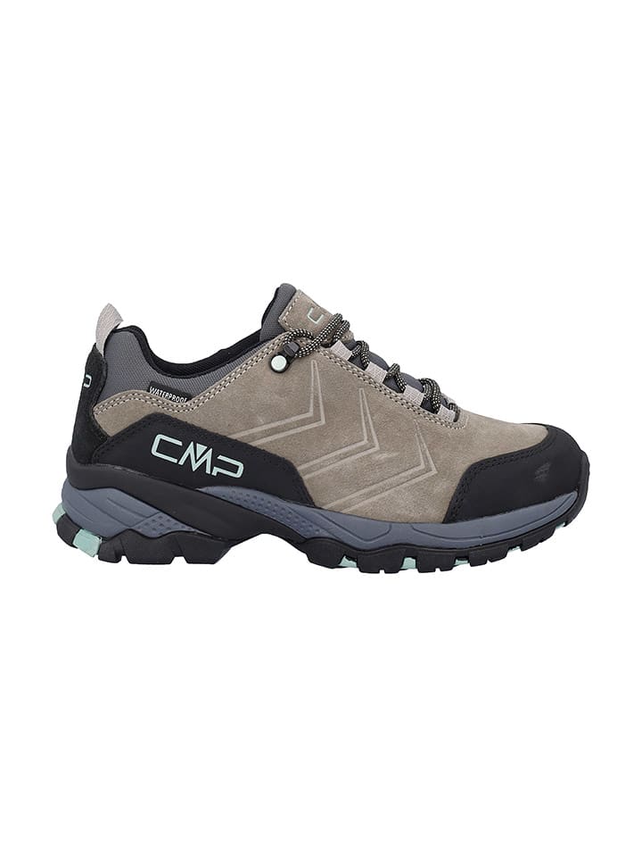 cmp Leder-Trekkingschuhe "Melnick" in Beige/ Schwarz - 41